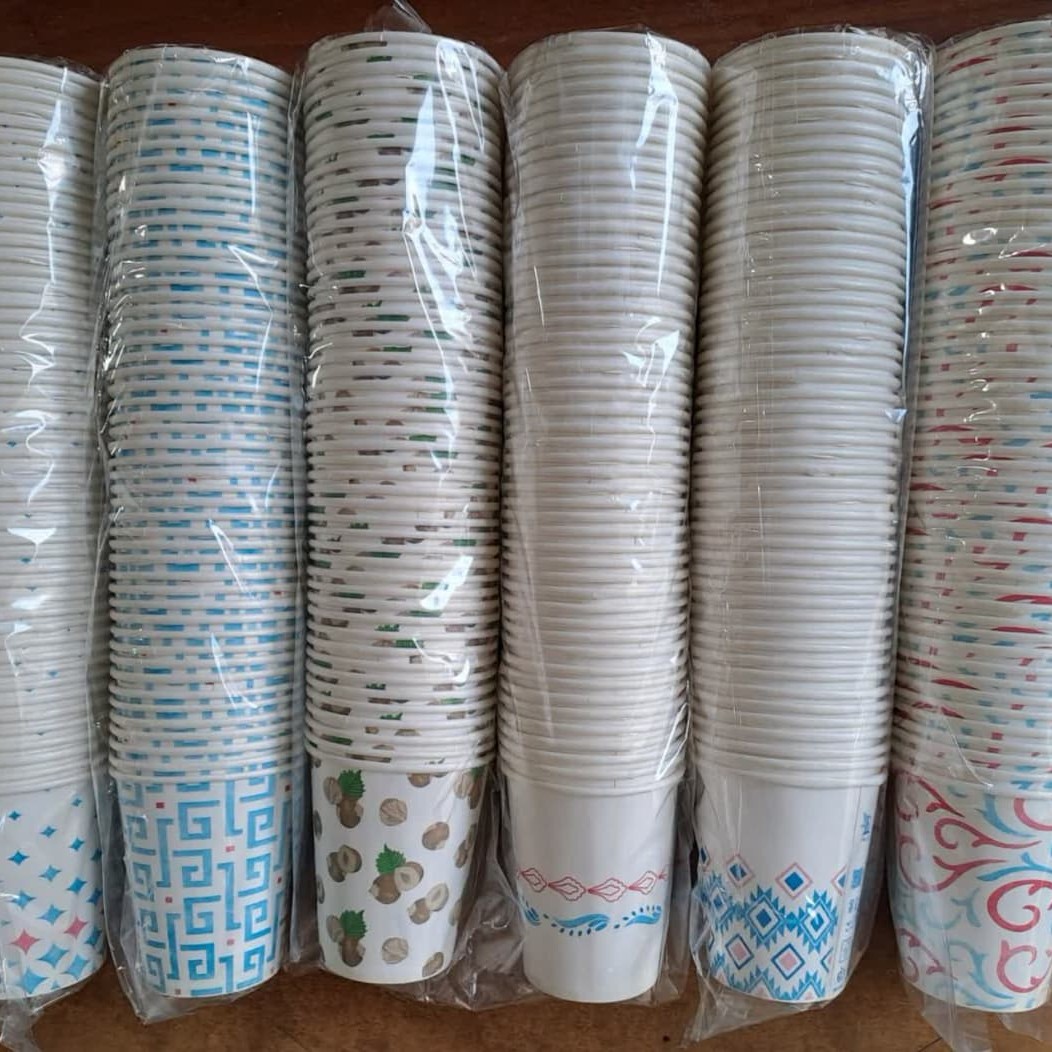 لیوان کاغذی 220 cc بسته 50عددی