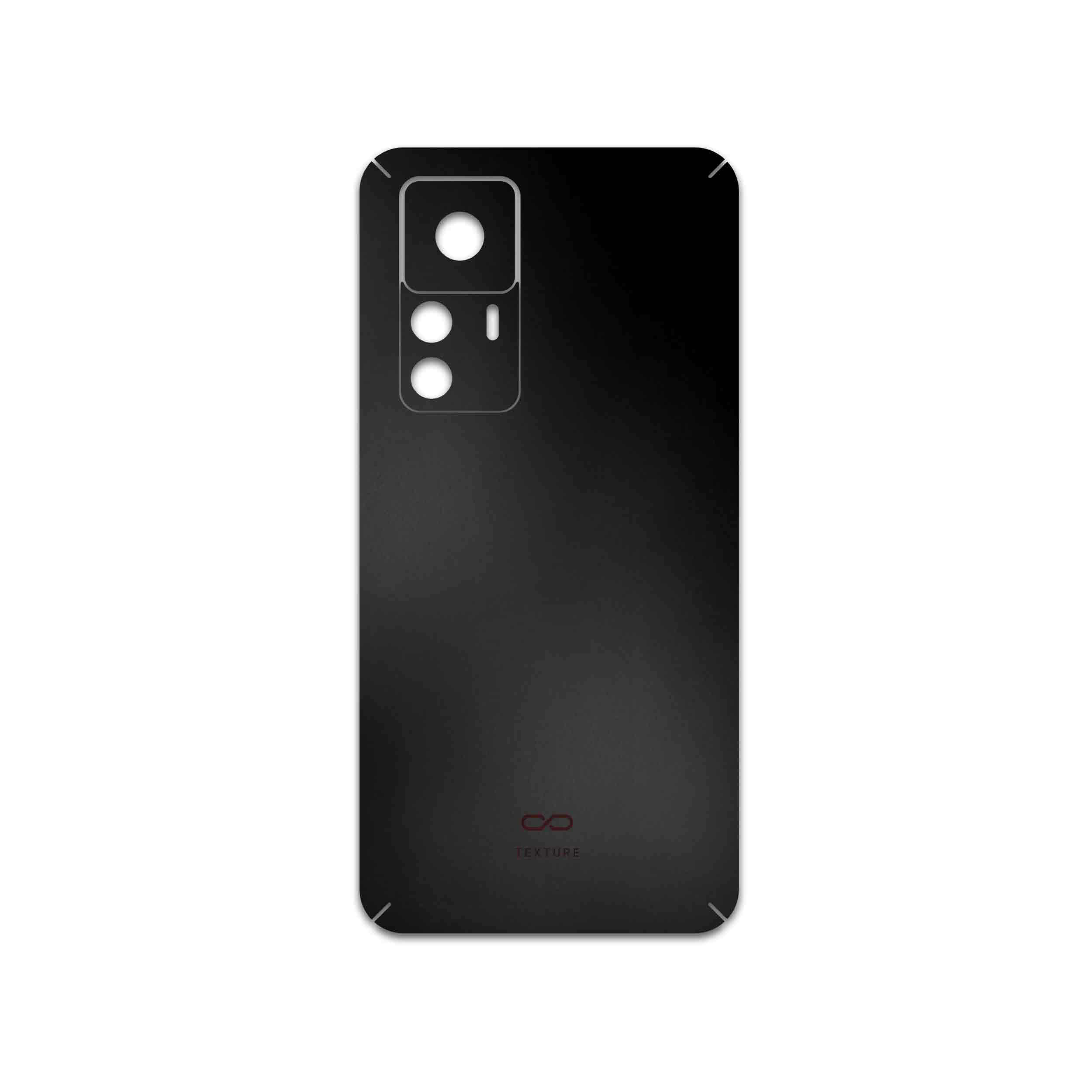 برچسب پوششی ماهوت مدل Matte-Black مناسب برای گوشی موبایل شیائومی 12T