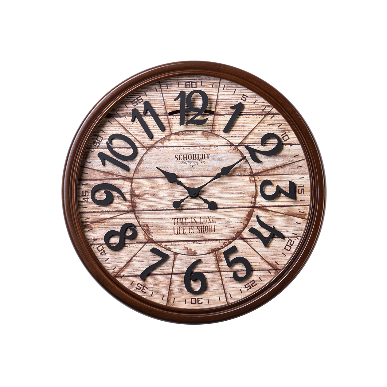 ساعت دیواری شوبرت مدل وودلاین پلاس کد 6428