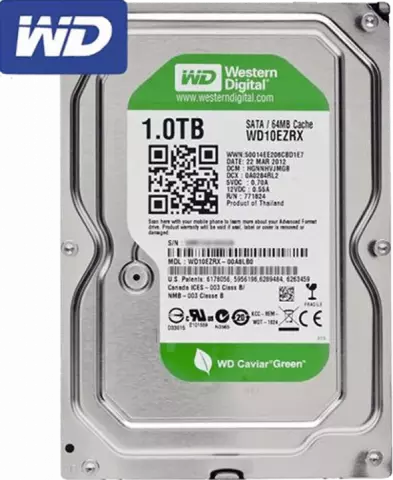 هارد اینترنال 1 ترابایت WD مدل GREEN WD10EZRX