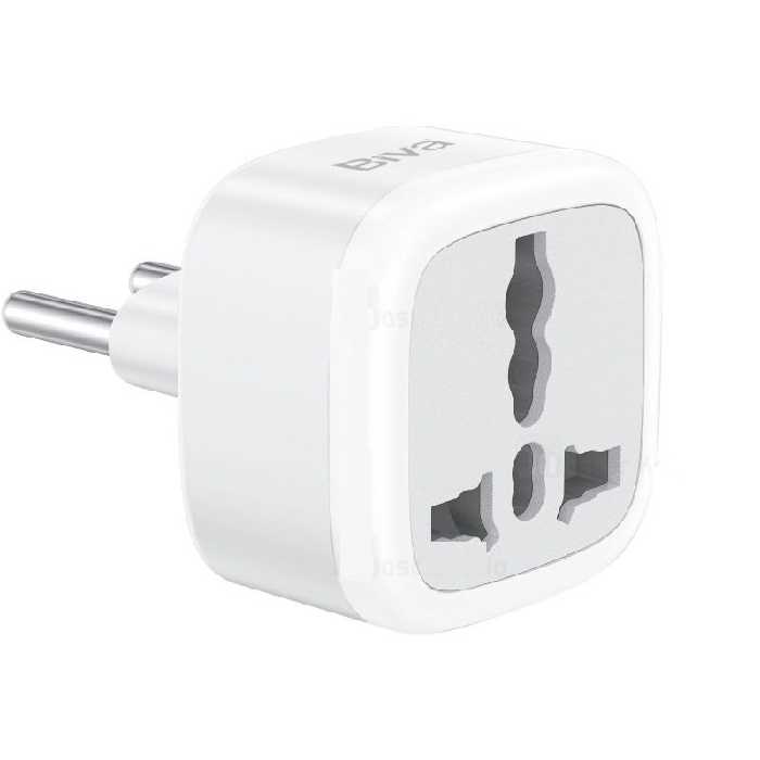 خرید مبدل برق Biva Universal Plug Adapter With Light با بهترین قیمت