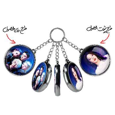 جاکلیدی خندالو طرح سومین گروه کارد مدل دوطرفه کد 1239312396