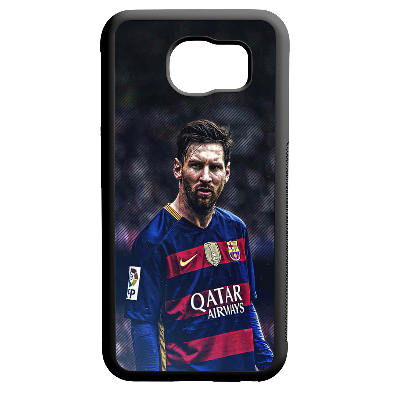 کاور طرح لیونل مسی کد 110171 مناسب برای گوشی موبایل سامسونگ galaxy s6 edge