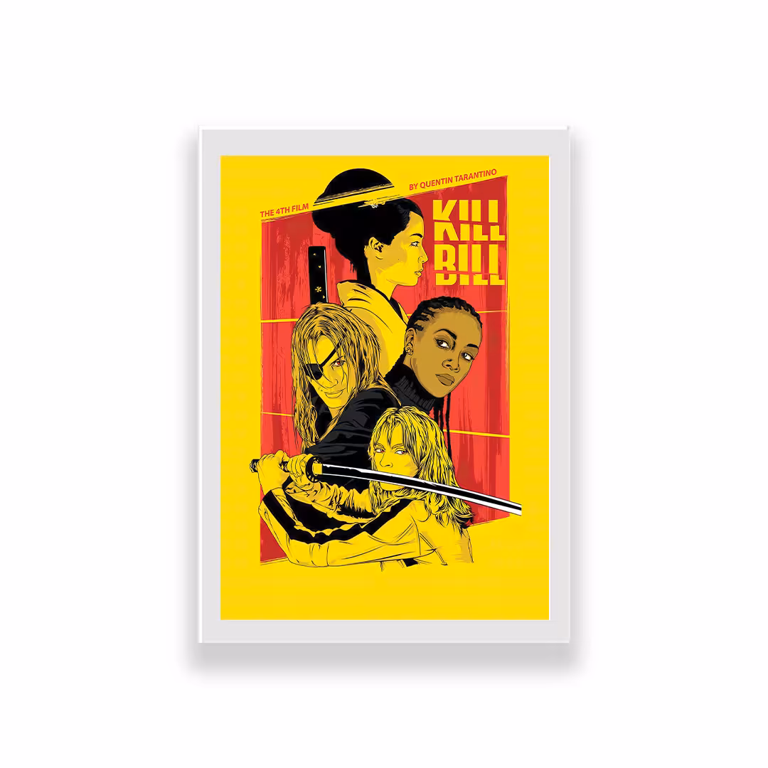 تابلو طرح فیلم kill bil
