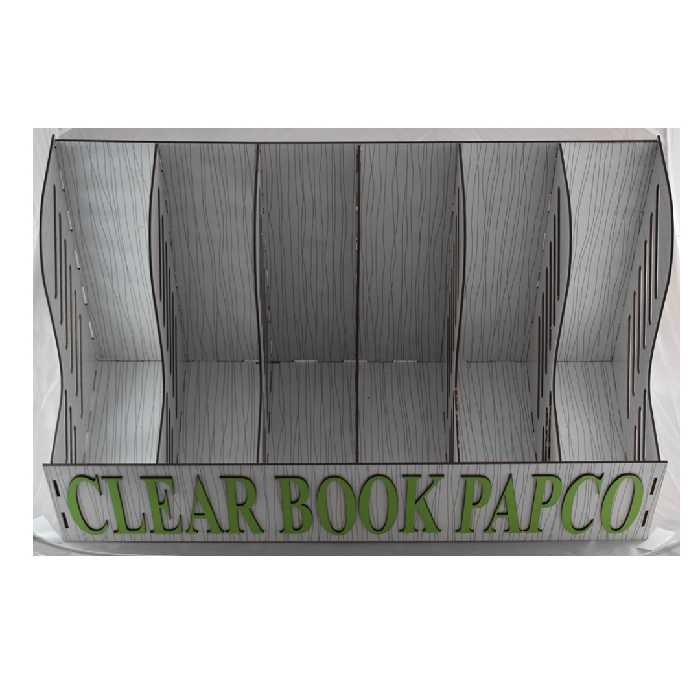 استند فروشگاهی مدل پوشه پاپکو