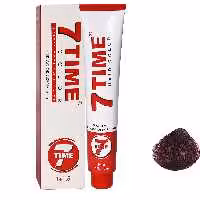 رنگ مو سون تایم شماره V.5 سری شرابی حجم 100 میلی لیتر رنگ قهوه ای شرابی روشن