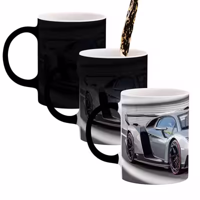 ماگ حرارتی طرح ماشین lamborghini huracan مدل mgph15590