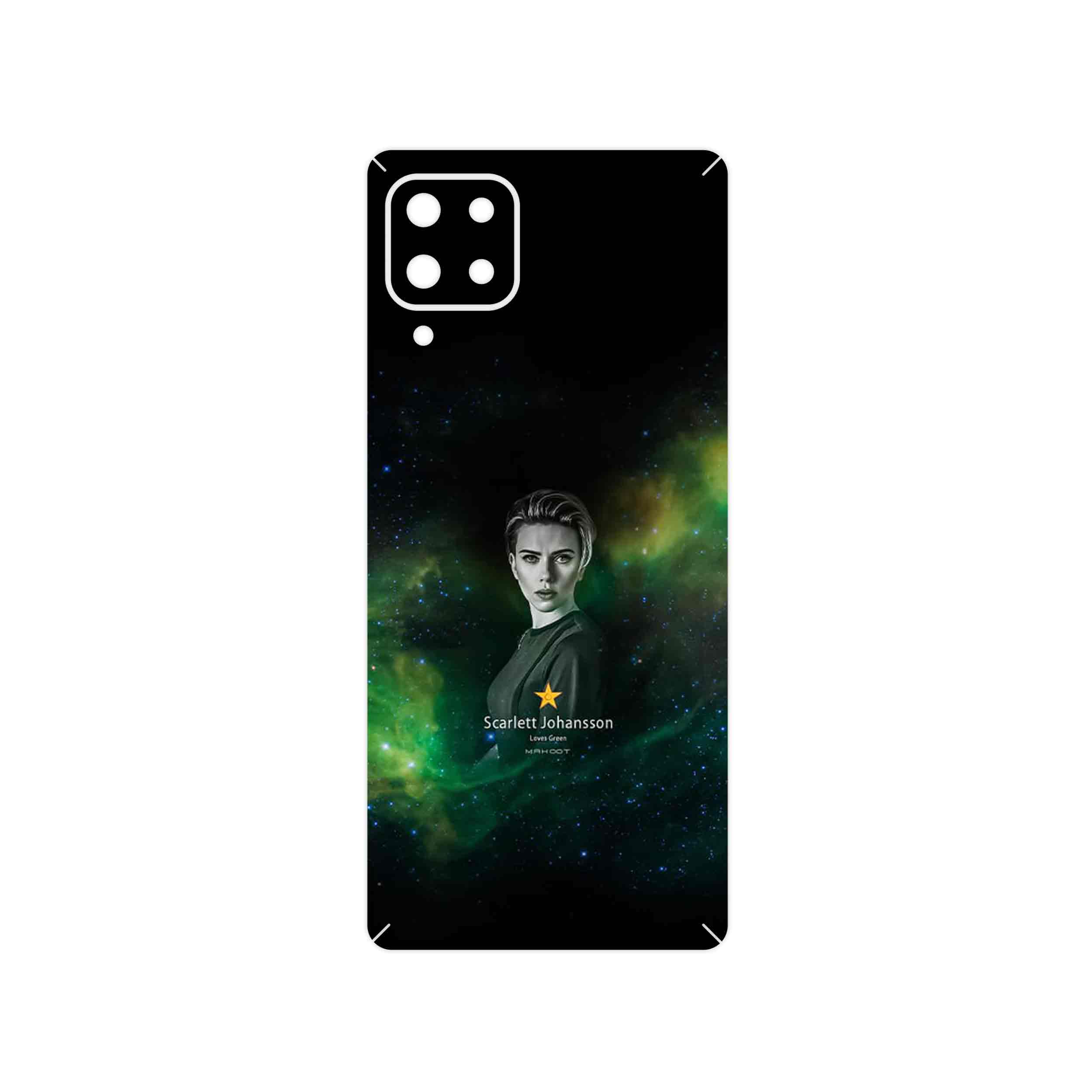 برچسب پوششی ماهوت مدل Scarlett Johansson مناسب برای گوشی موبایل سامسونگ Galaxy M62