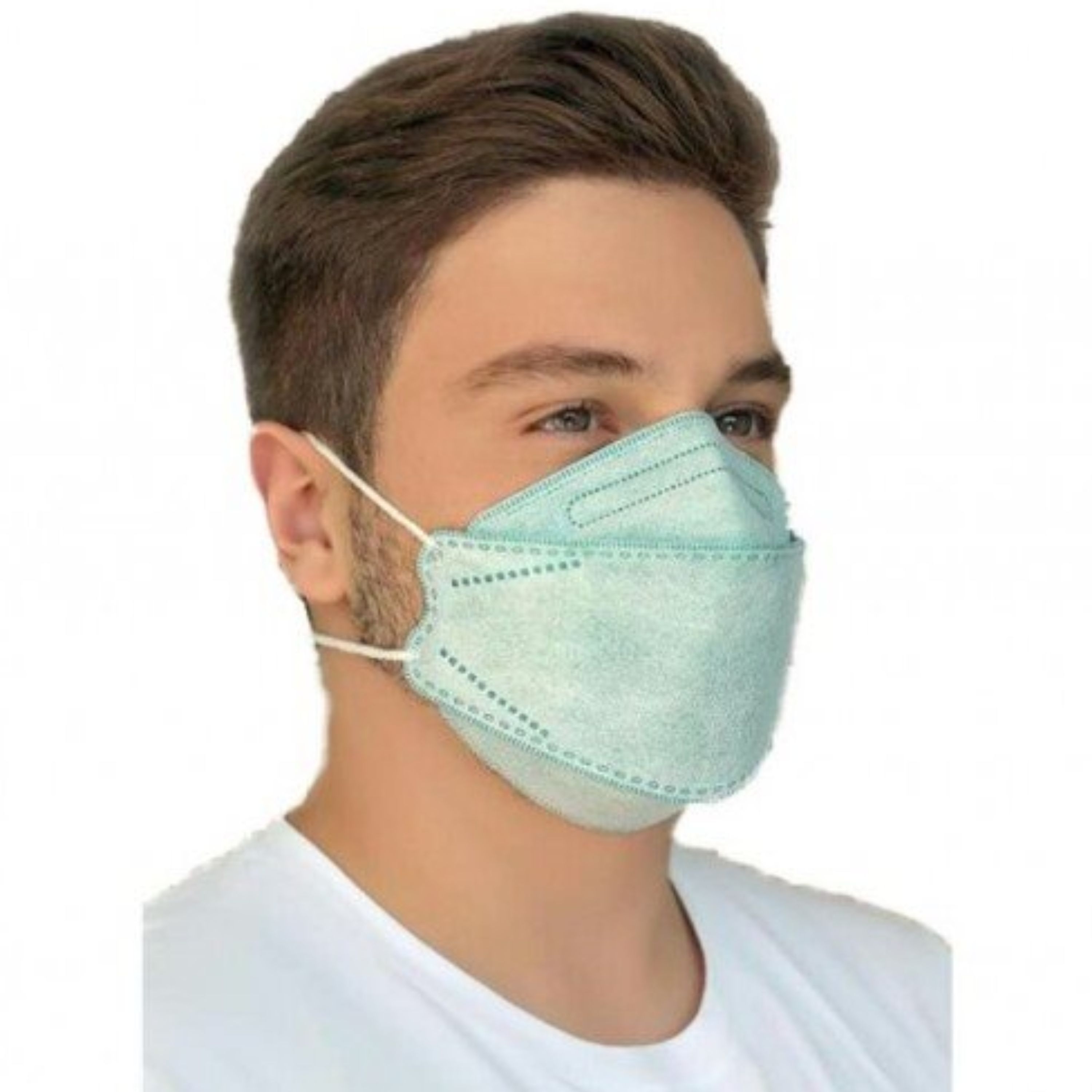 ماسک سه بعدی 4 لایه 50 عددی (( ارسال رایگان )) دارای رنگبندی