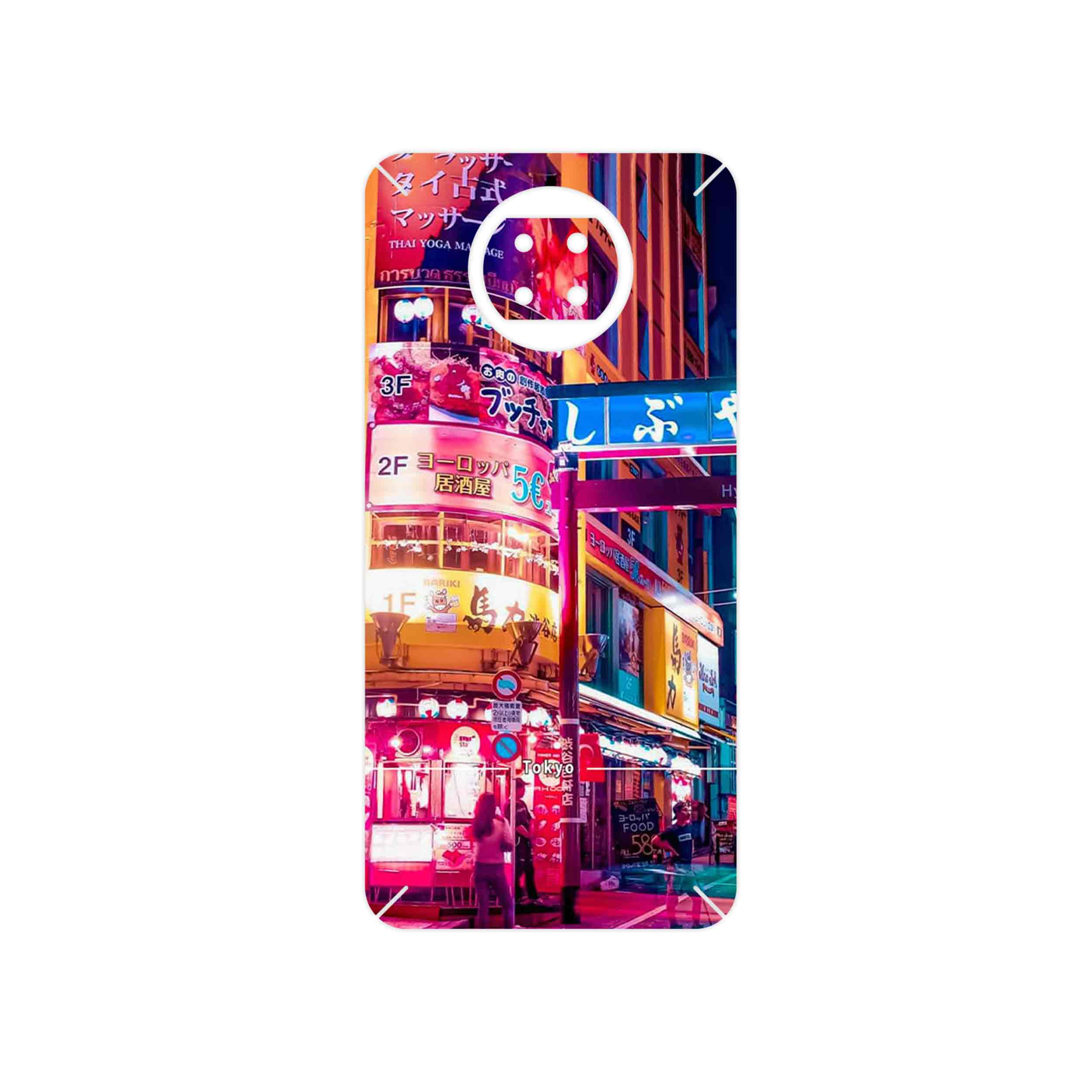 برچسب پوششی ماهوت مدل Tokyo City مناسب برای گوشی موبایل شیائومی Redmi Note 9T