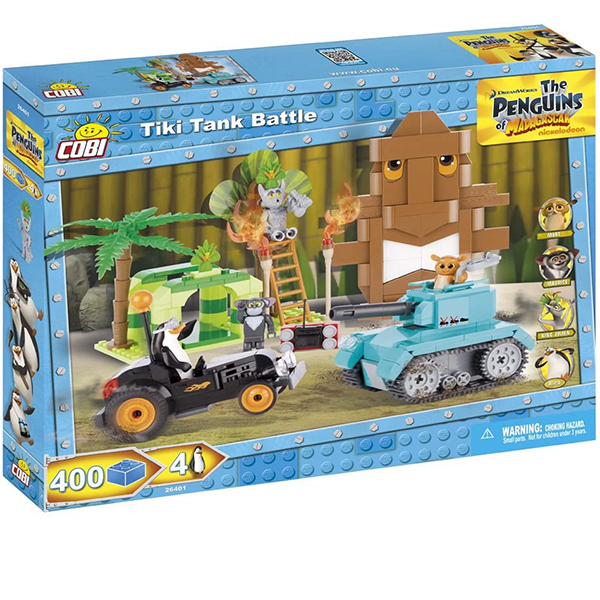 ساختنی کوبی مدل Tiki Tank Battle Building Set کد 26401