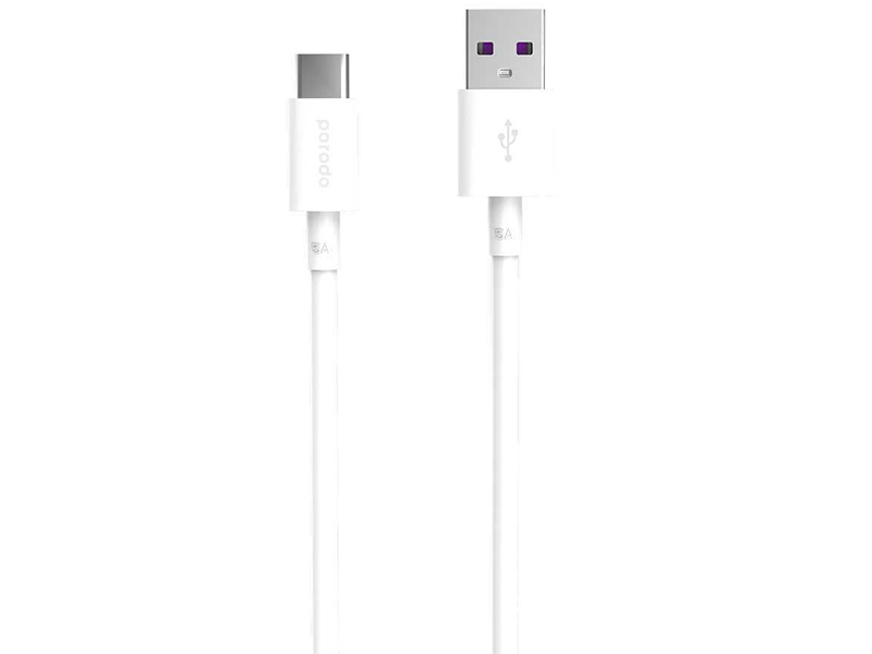 کابل فست شارژ تایپ سی پرودو مدل PD-158HW5A به طول 2 متر