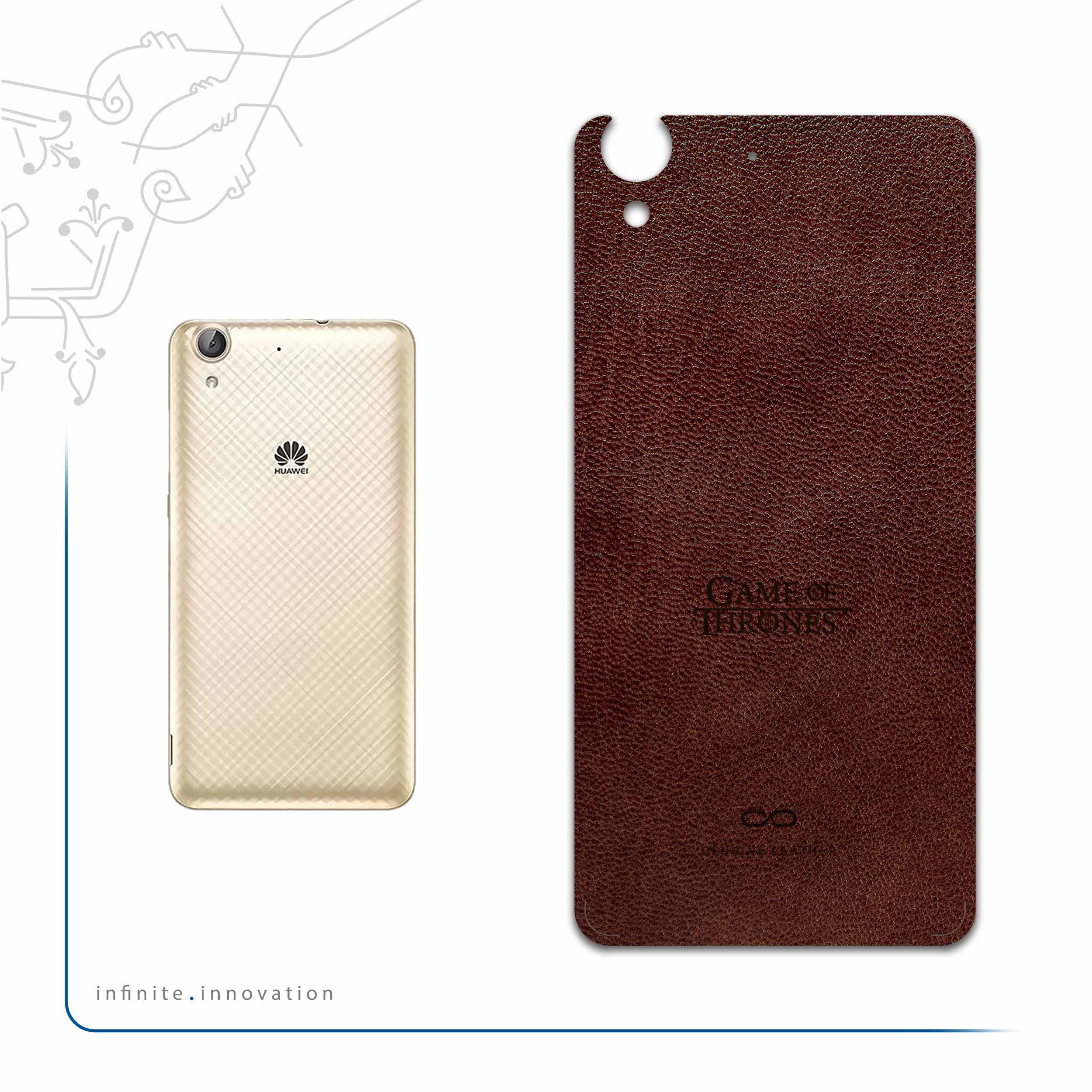 برچسب پوششی ماهوت مدل NL-GOT مناسب برای گوشی موبایل هوآوی Y6 II