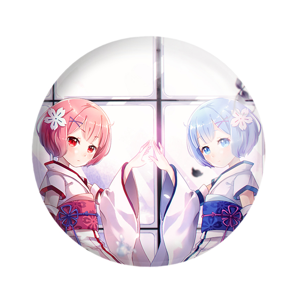 پیکسل خندالو مدل رم و رام انیمه ری زیرو ReZero کد 12839