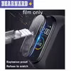 محافظ صفحه نمایش نانو برنارد مدل NBR مناسب برای ساعت هوشمند شیائومی Mi Band 4 بسته سه عددی