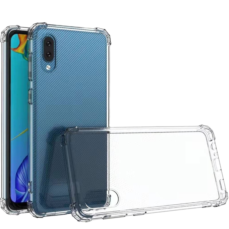 گارد موبایل Samsung Galaxy A02 مدل تمام شفاف کپسول دار