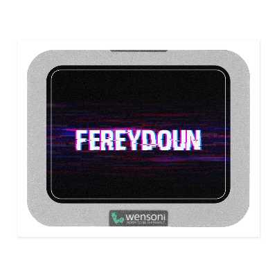 برچسب تاچ پد دسته پلی استیشن 4 ونسونی طرح Fereydoun