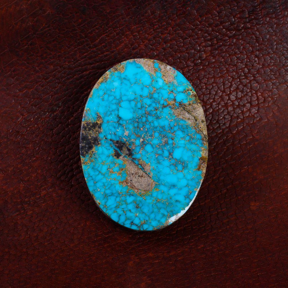 نگین فیروزه شجری کد 13913 - جواهری مشاهیر