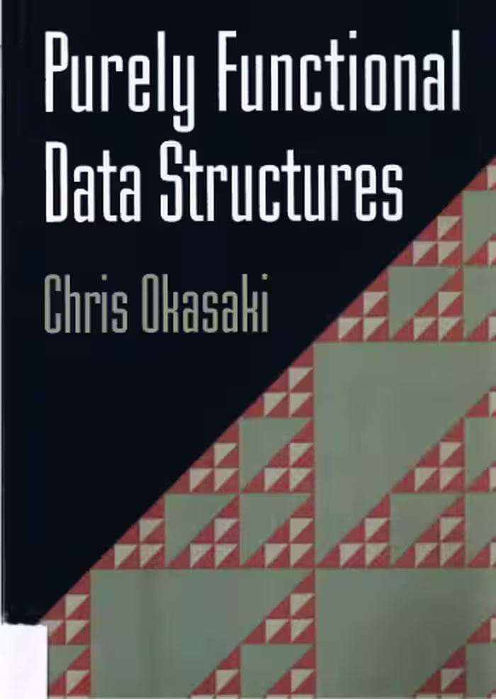 خرید و دانلود نسخه کامل کتاب Purely functional data structures