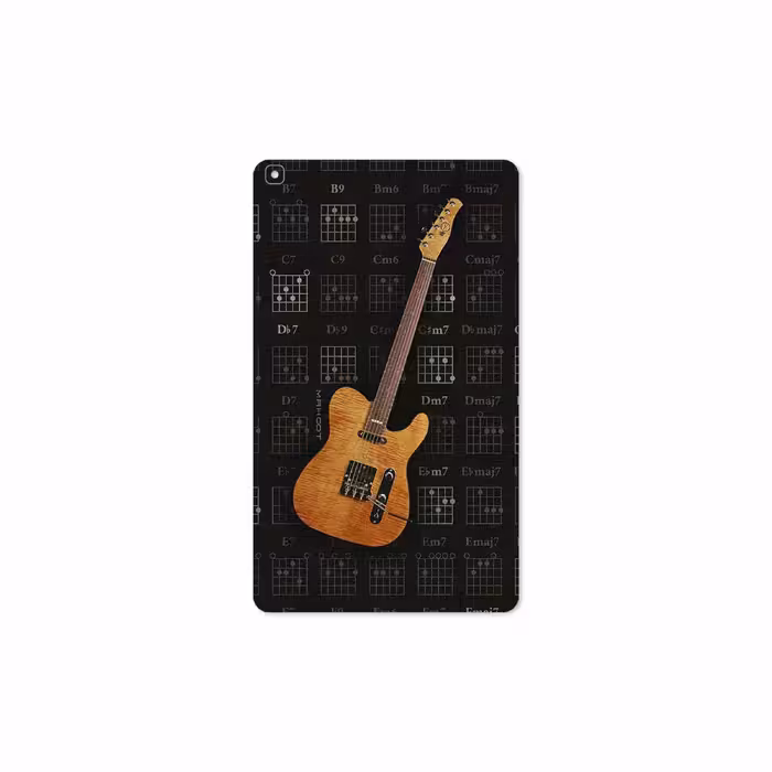 برچسب پوششی ماهوت مدل Guitar-Instrument مناسب برای تبلت سامسونگ Galaxy Tab A 8.0 2019 T295