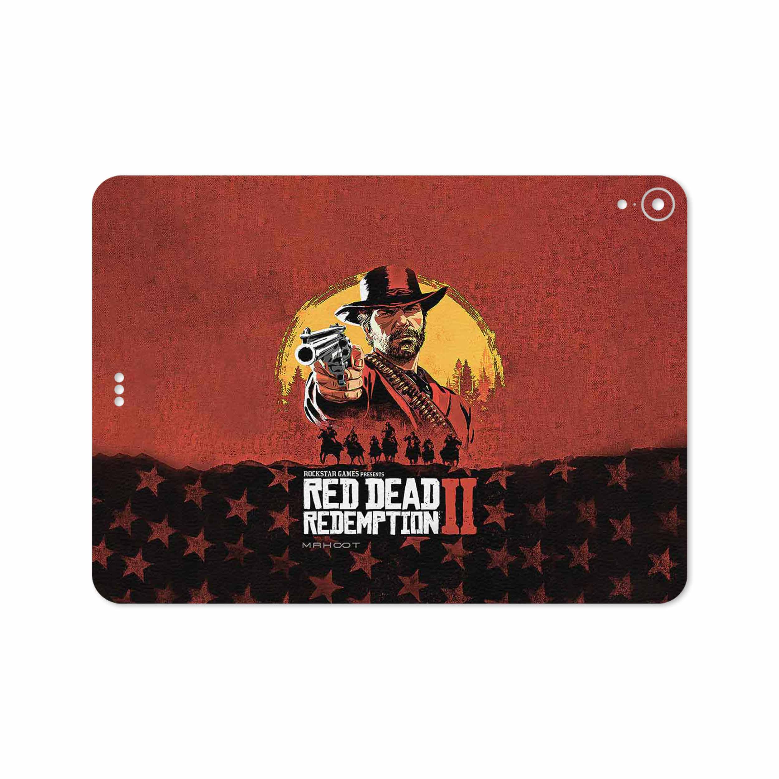 برچسب پوششی ماهوت مدل Red-Dead-Redemption-Game مناسب برای تبلت اپل iPad Pro 11 2018 A1934