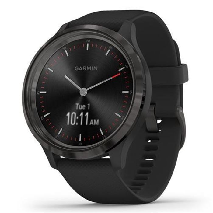 ساعت ورزشی گارمین مدل vívomove 3 Slate Stainless Steel Bezel