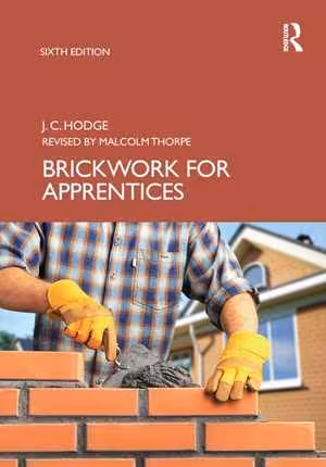 󾕇 دانلود کتاب Brickwork For Apprentices, 6th ed, 2021 - دانلود کتاب های دانشگاهی