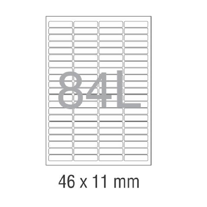 کاغذ پشت چسب دار A4 برش خورده نواجت مدل 84L