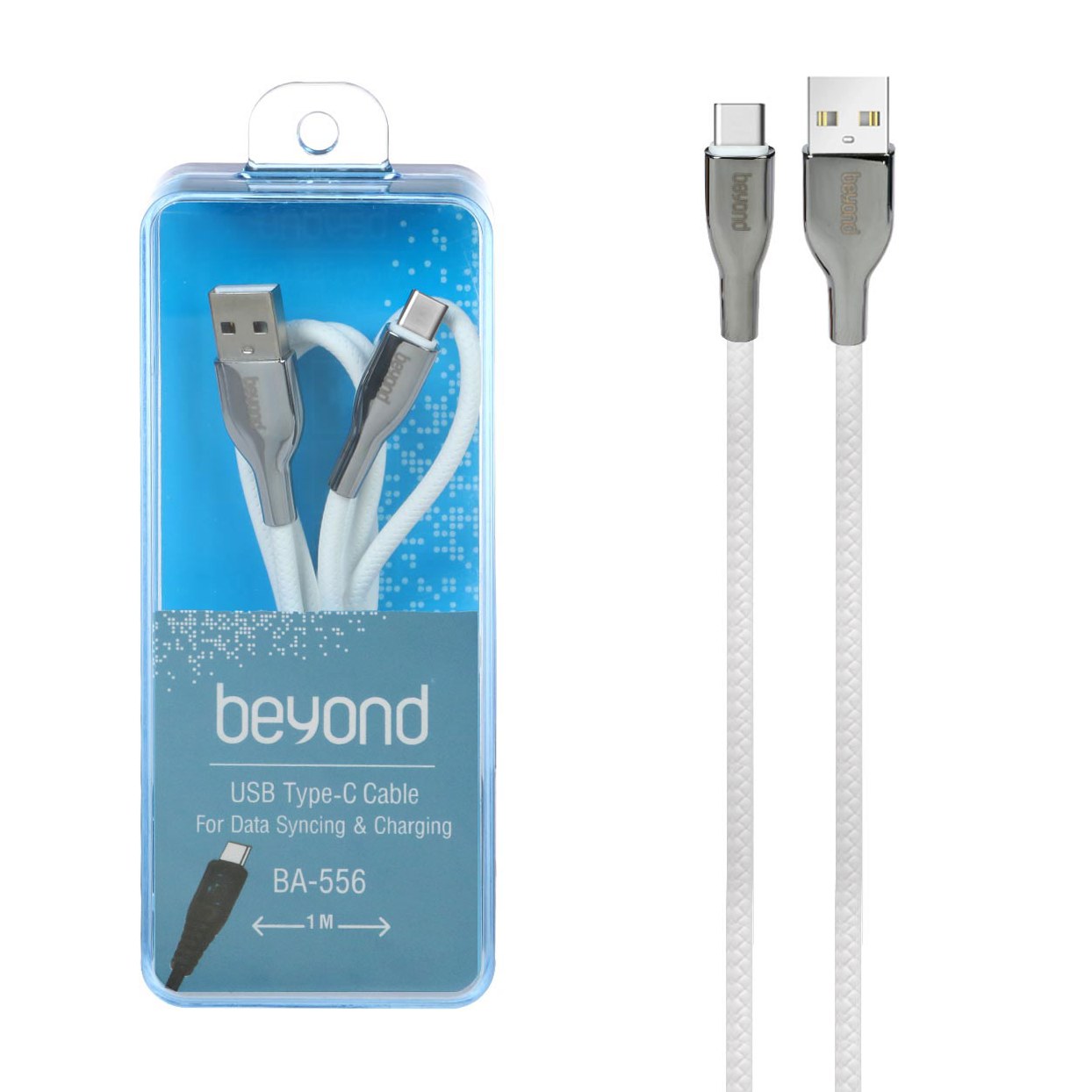  کابل شارژ Beyond Type-C مدل BA-556 - سفید