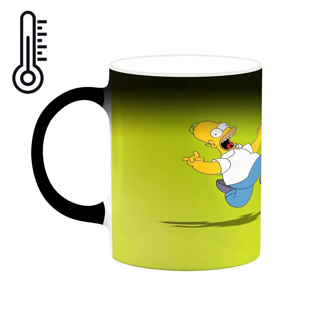 ماگ حرارتی کاکتی طرح کارتون سیمپسون مدل mgh23709