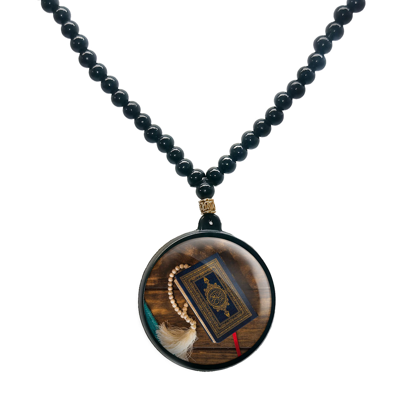 گردنبند پرمانه طرح جشن تکلیف کد pmd.25786 مدل دو طرفه