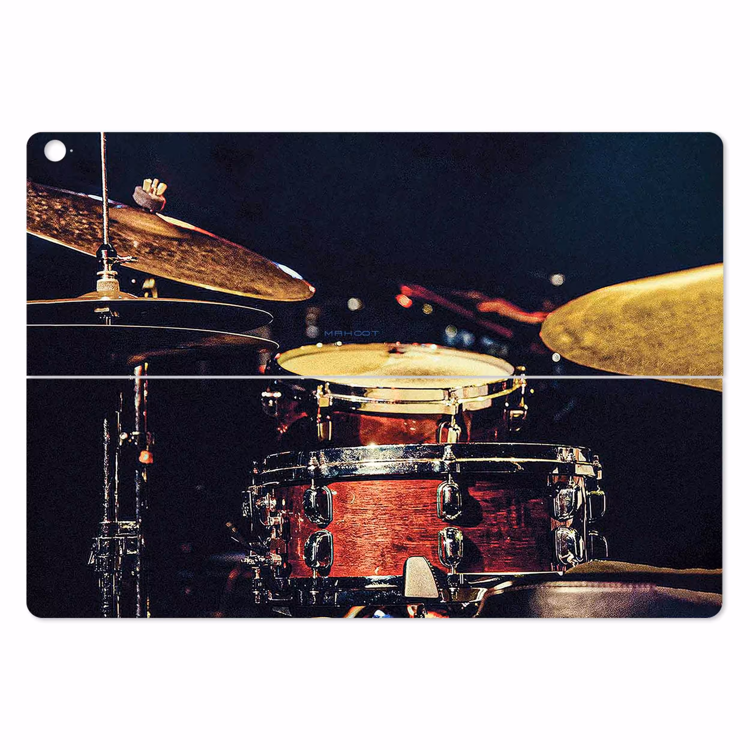برچسب پوششی ماهوت مدل Drum Kit مناسب برای تبلت ایسوس Transformer 3 Pro 2016