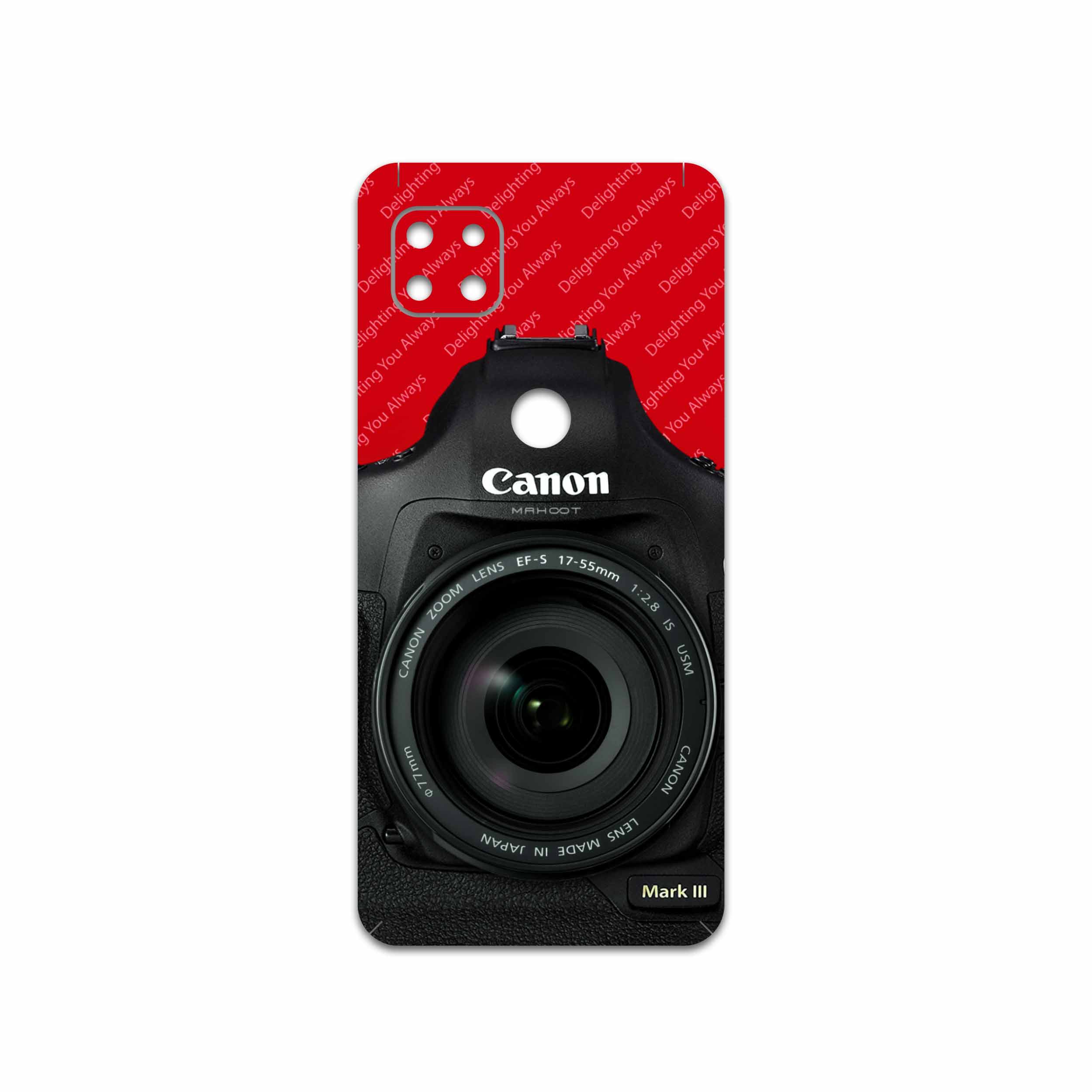 برچسب پوششی ماهوت مدل Canon-Logo مناسب برای گوشی موبایل موتورولا MOTO G 5G