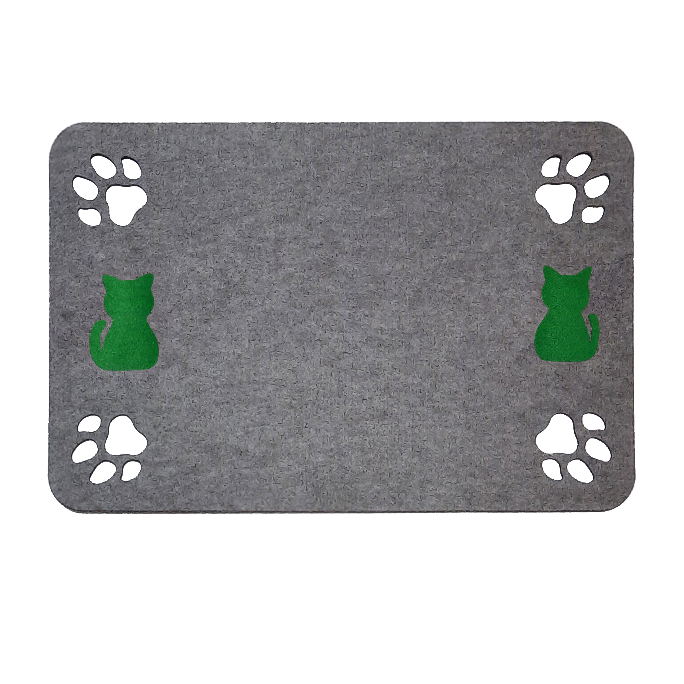 زیرانداز ظرف آب و غذای سگ و گربه کد Lg