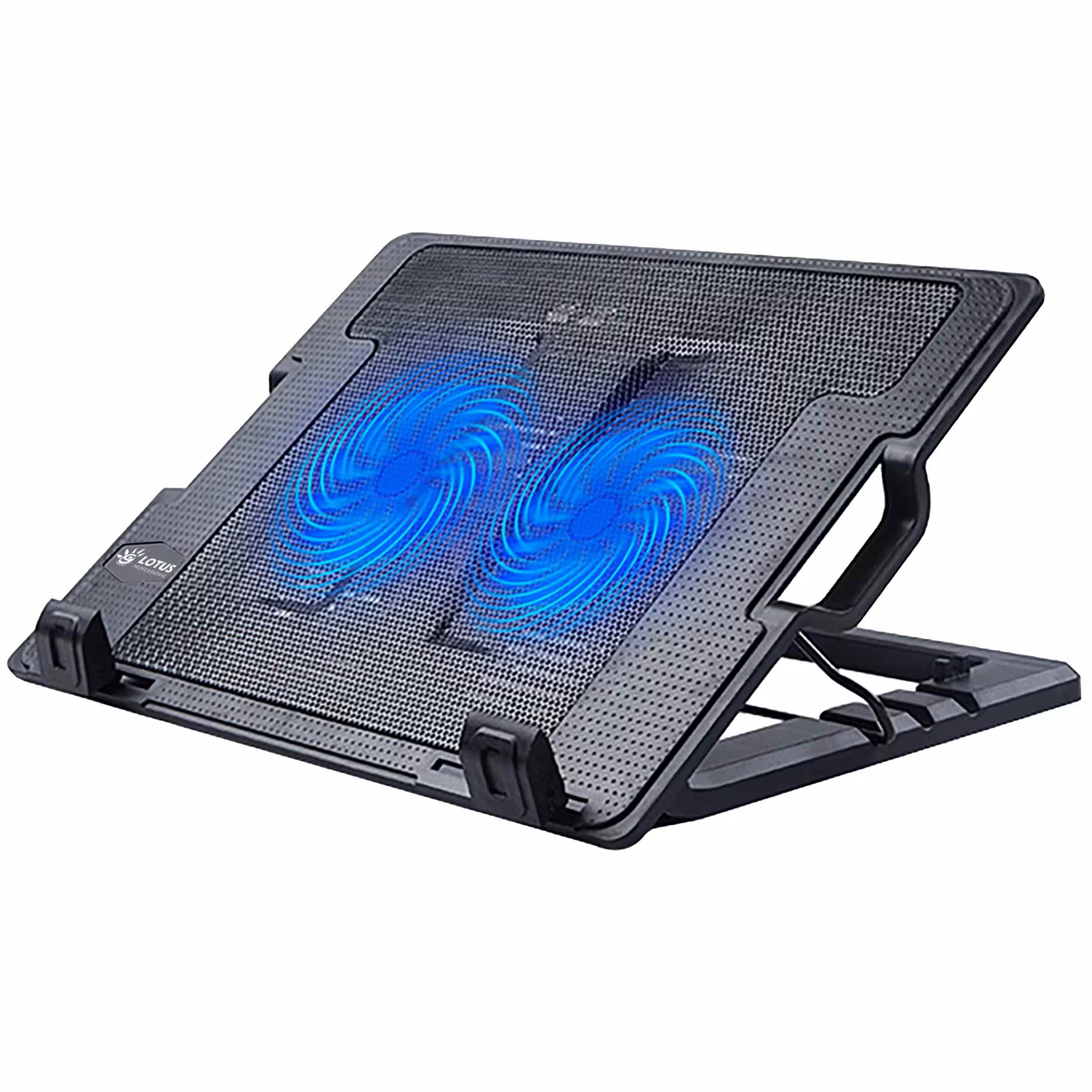 پایه خنک کننده لپ تاپ لوتوس مدل ICE BLUE LIGHT GF-213