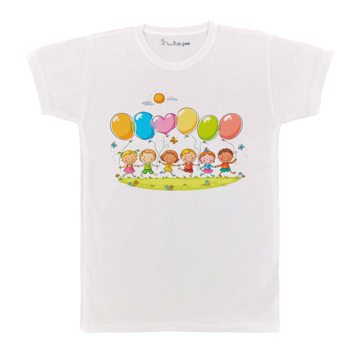 تی شرت بچگانه پرمانه طرح cute کد pmt.2317