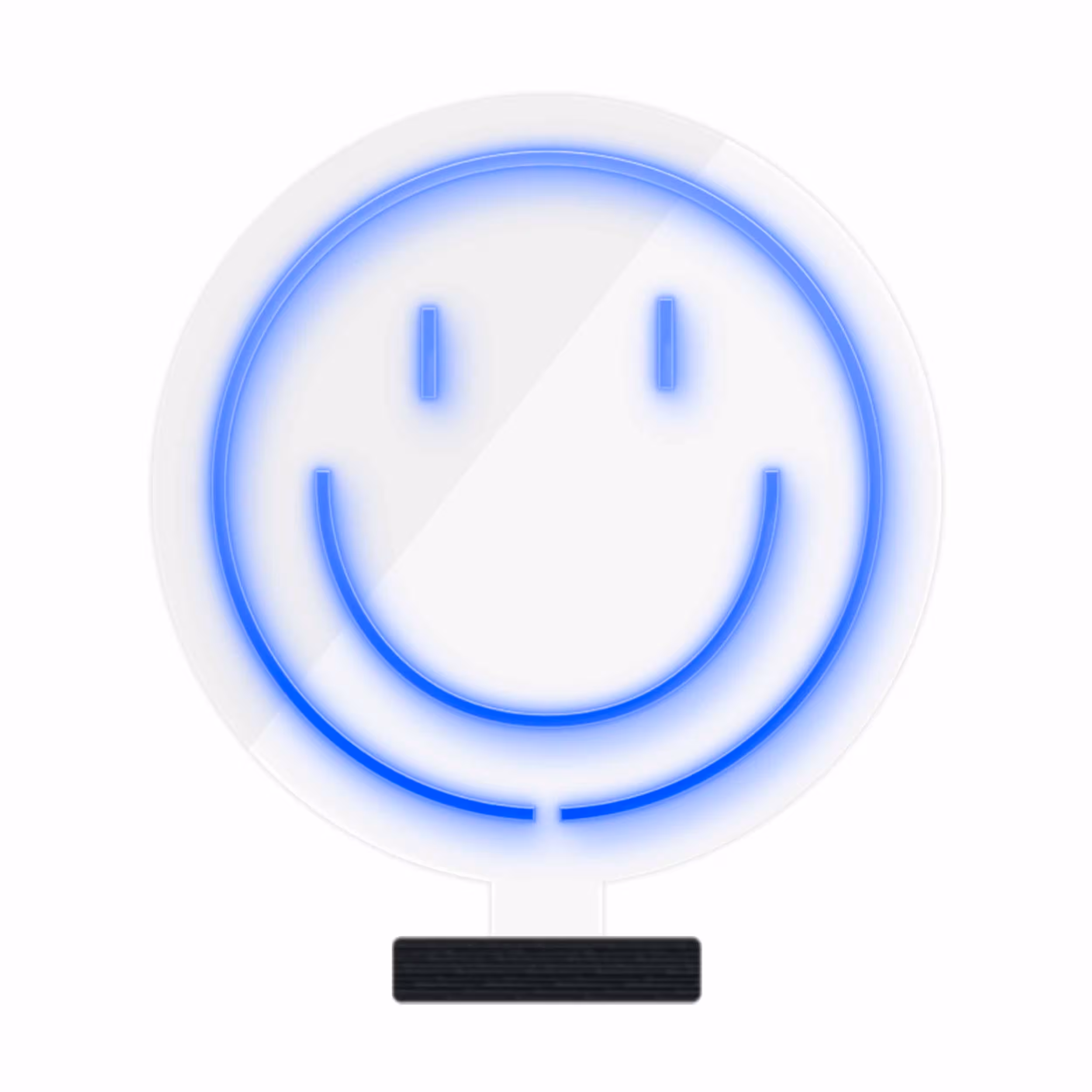 چراغ رومیزی مدل ریموت دار SMILE-GL_BL-GLASS