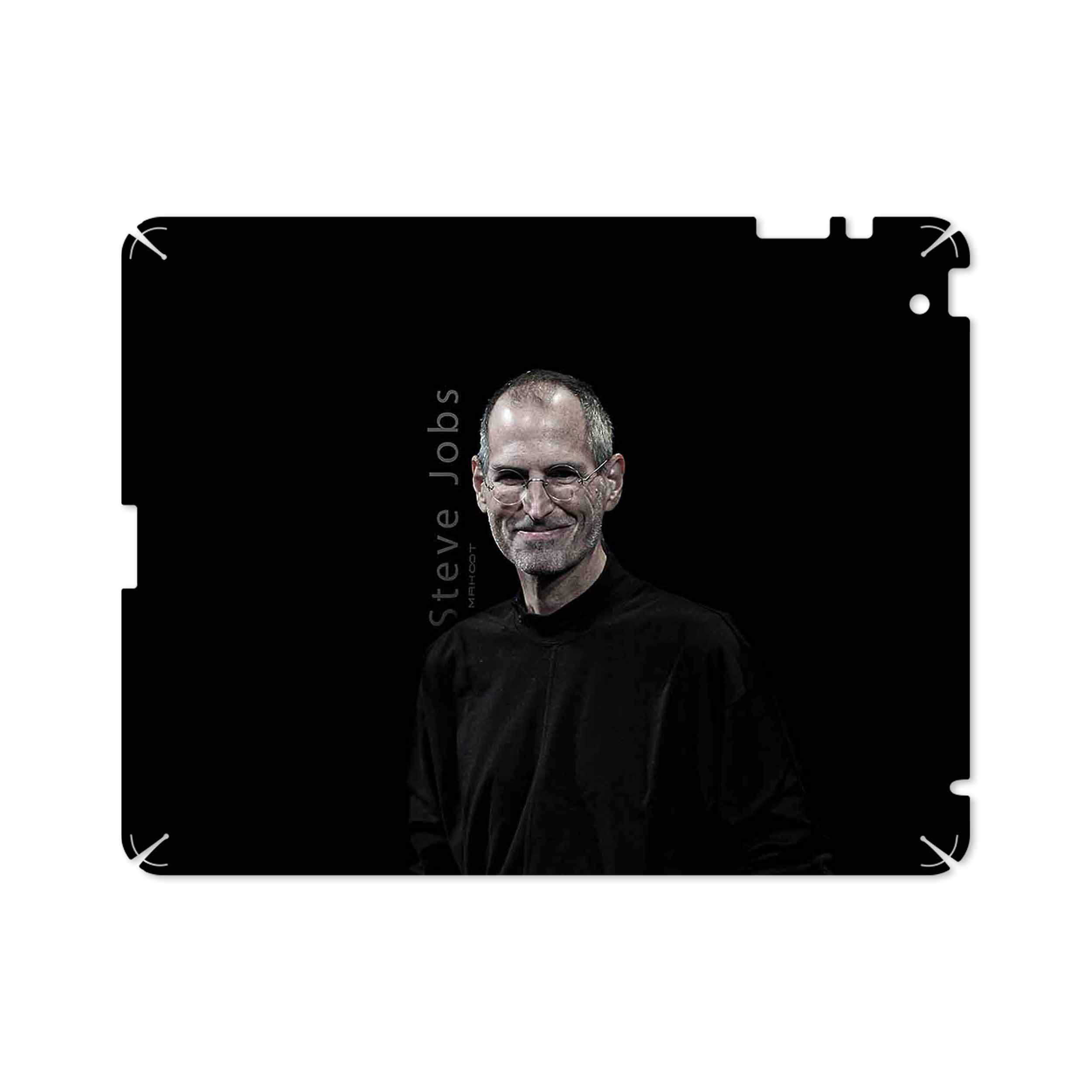 برچسب پوششی ماهوت مدل Steve Jobs مناسب برای تبلت اپل iPad 2 2011 A1397