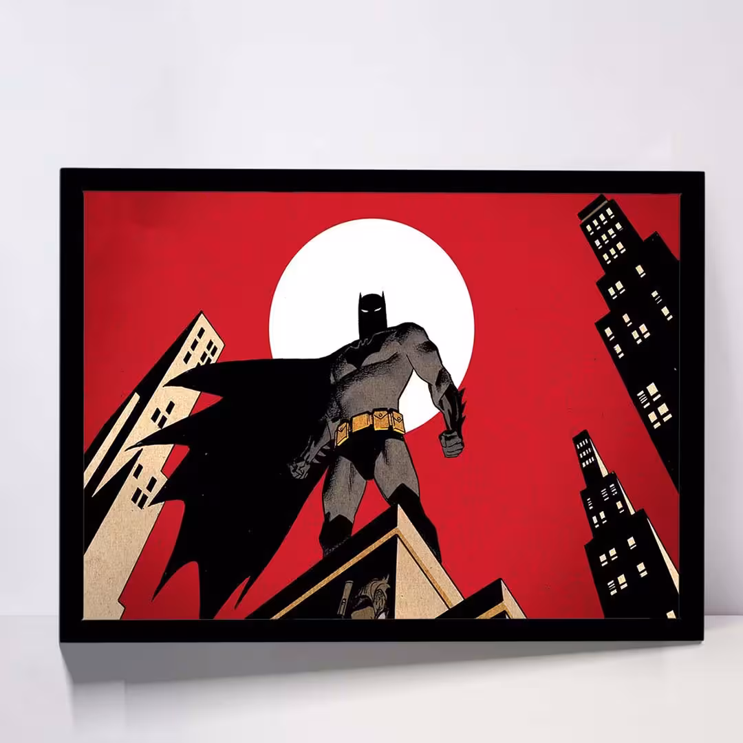 تابلو مدل batman gotham کد F-10050