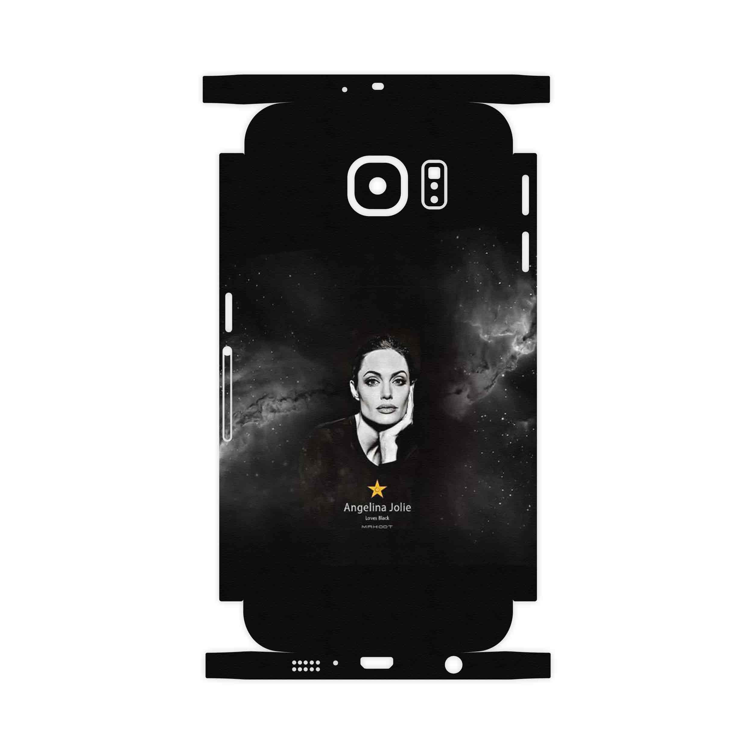 برچسب پوششی ماهوت مدل Angelina Jolie-FullSkin مناسب برای گوشی موبایل سامسونگ Galaxy S6