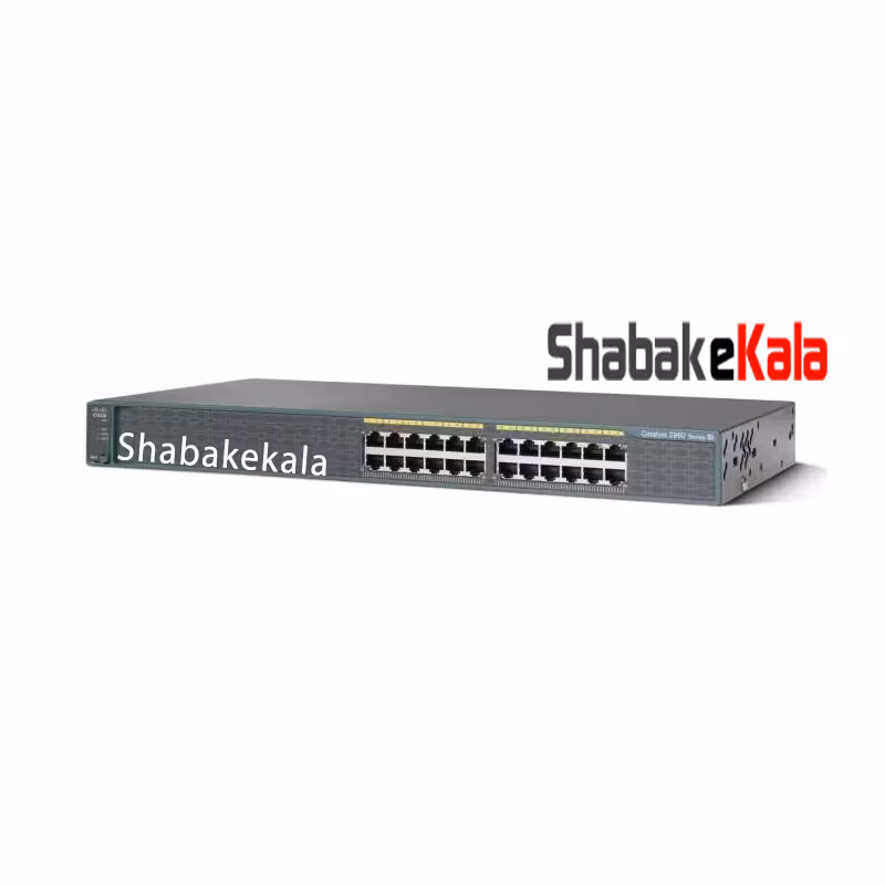 سوئیچ شبکه سیسکو 24 پورت WS-C2960-24-S