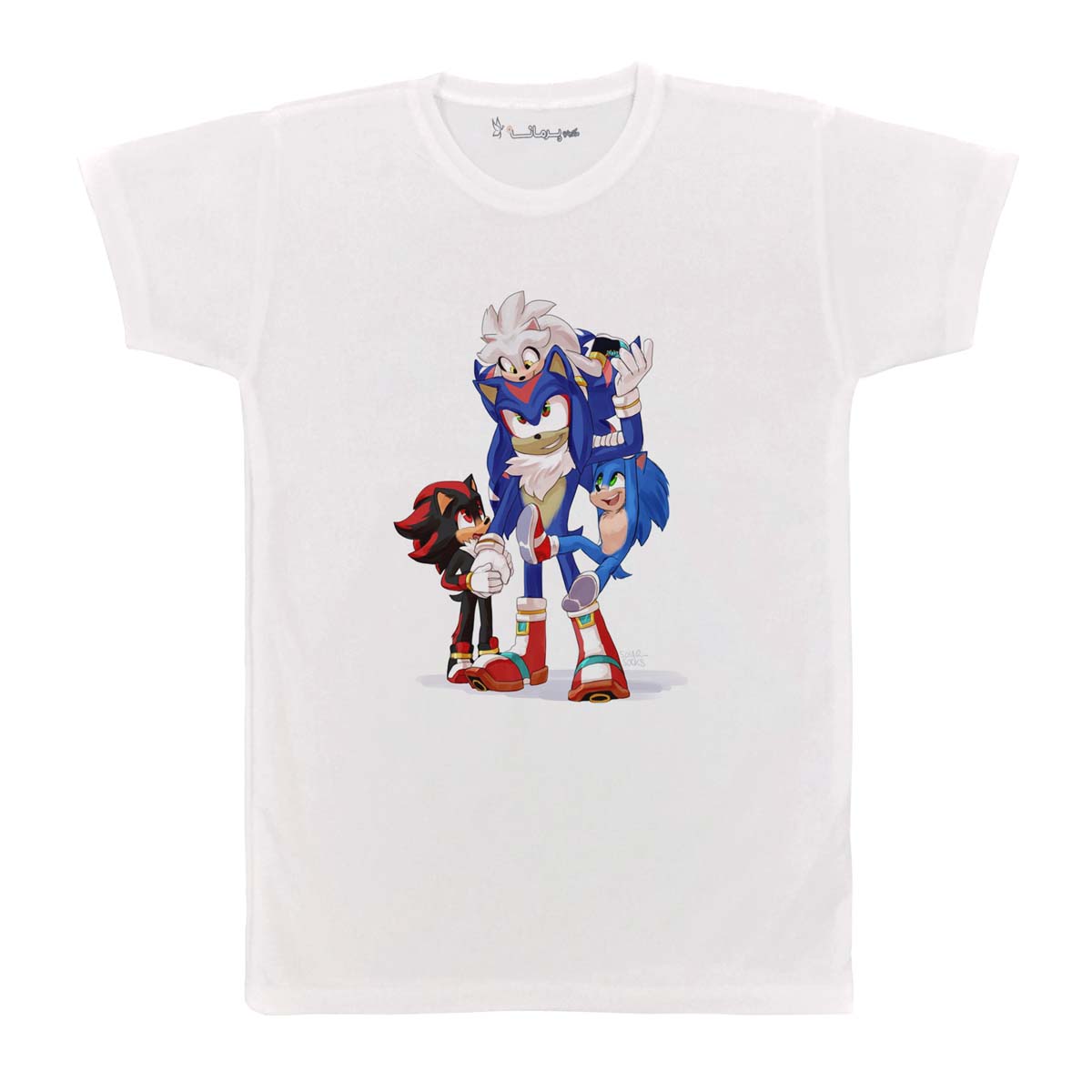 تی شرت بچگانه پرمانه طرح سونیک کد pmt.1551