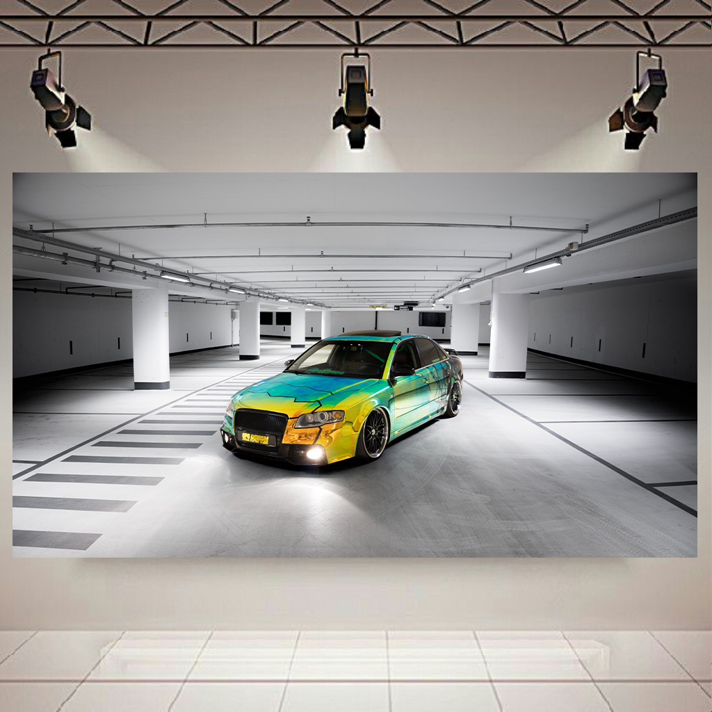 تابلو بوم مدل Audi کد AR215