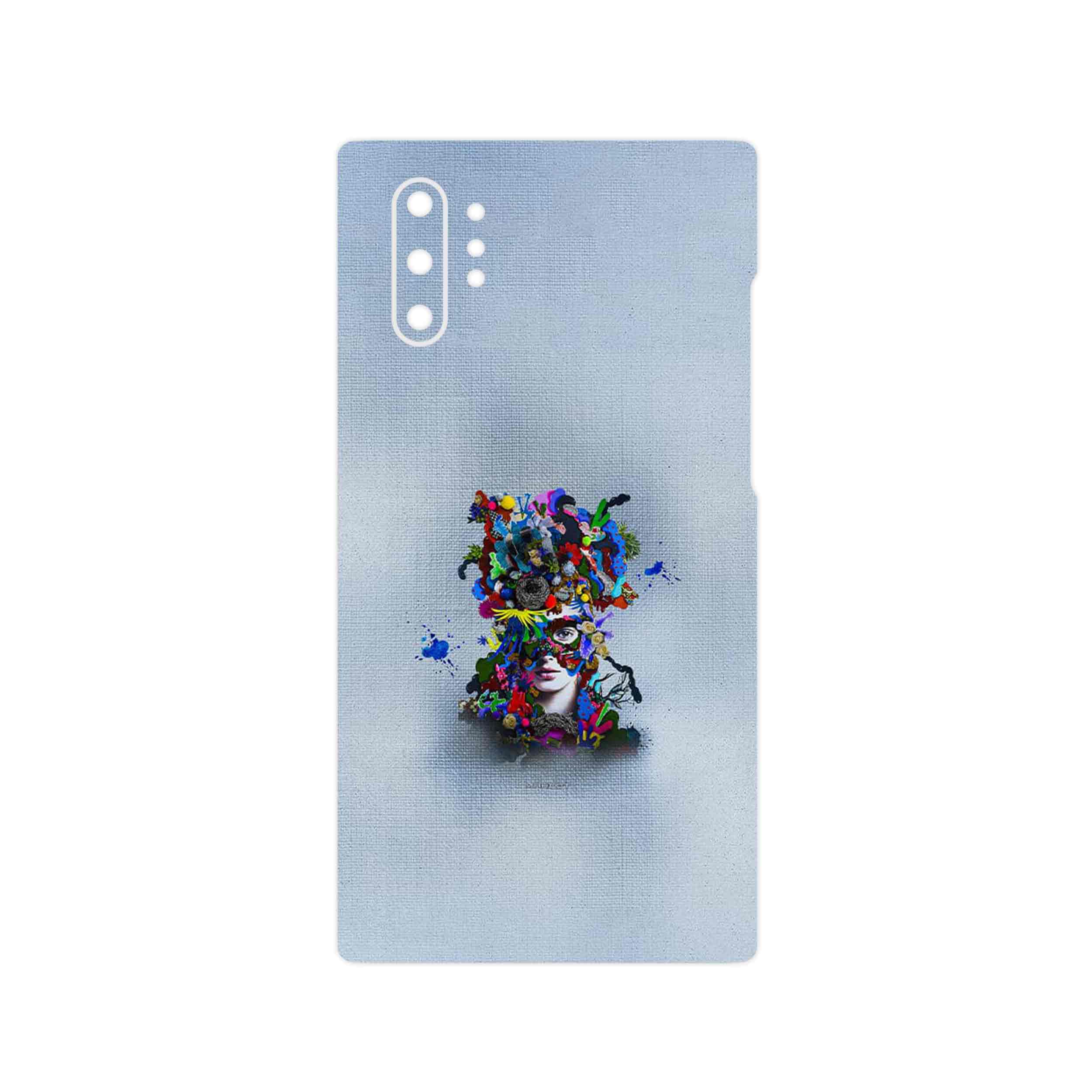 برچسب پوششی ماهوت مدل Collage of surreal Portrait of Women 4 مناسب برای گوشی موبایل سامسونگ Galaxy Note 10 Plus