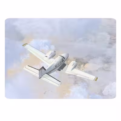 ماوس پد طرح هواپیما کد B319