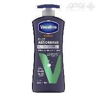 لوسیون بدن مردانه وازلین مدل FAST ABSORBING حجم 600 میل