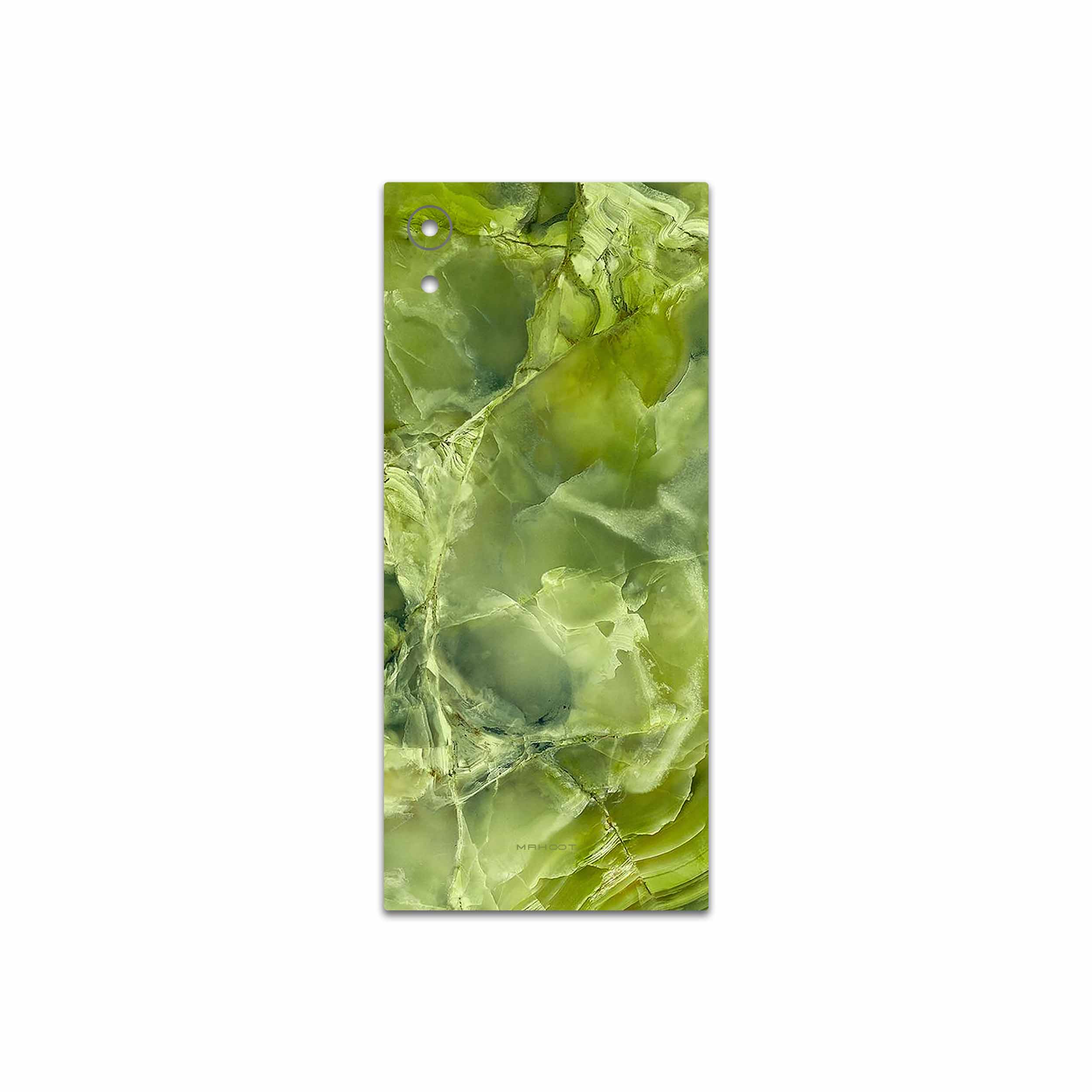 برچسب پوششی ماهوت مدل Green Crystal Marble مناسب برای گوشی موبایل سونی Xperia XA1