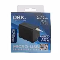 باتری دوتایی دی بی کی DBK NP F770 M Battery