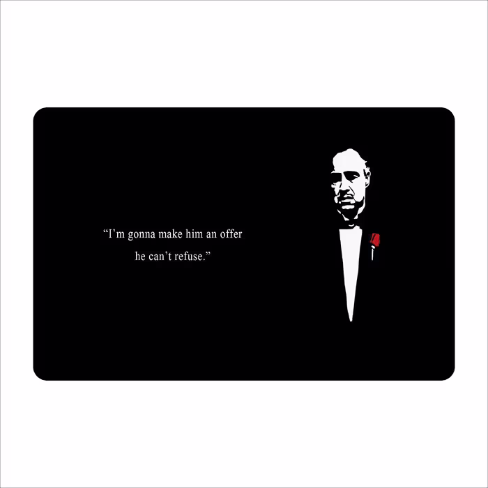 ماوس پد طرح پدرخوانده -GOD FATHER مدل MPB656