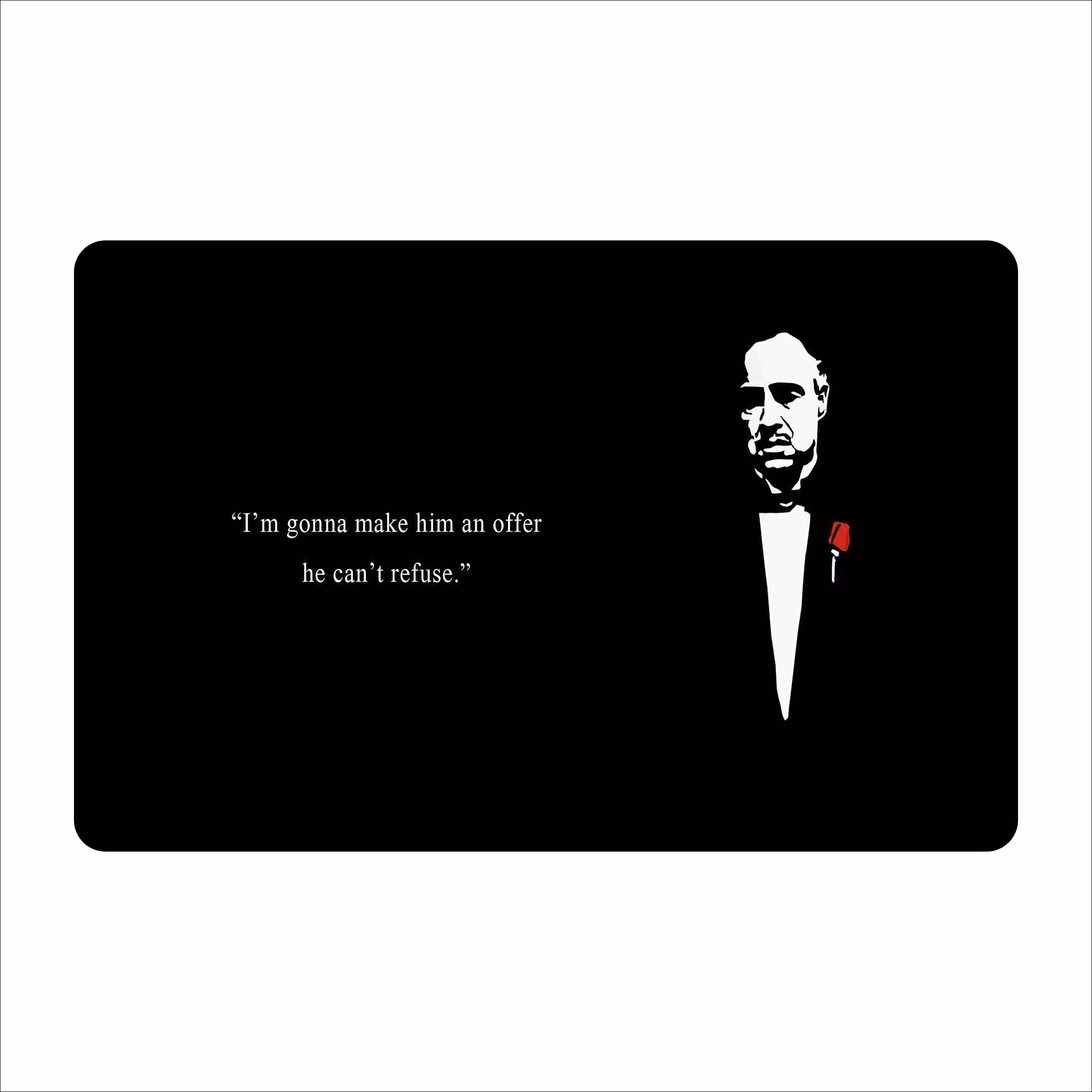 ماوس پد طرح پدرخوانده -GOD FATHER مدل MPB656